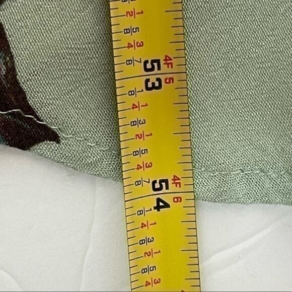 Altar’d State Pale Green Floral Lace Prairie Boho Cottage Maxi Dress NWOT Size S - Picture 11 of 12